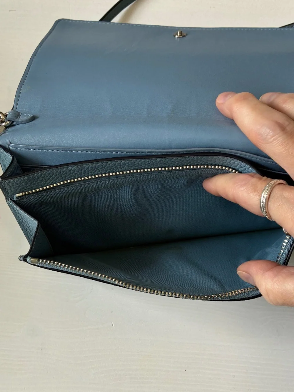 Coach Pebble Crossbody Wallet